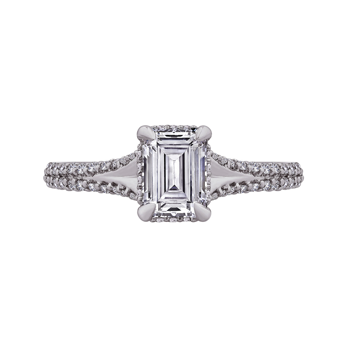 2/5ct. t.w. Diamond Engagement Ring in 14K White Gold