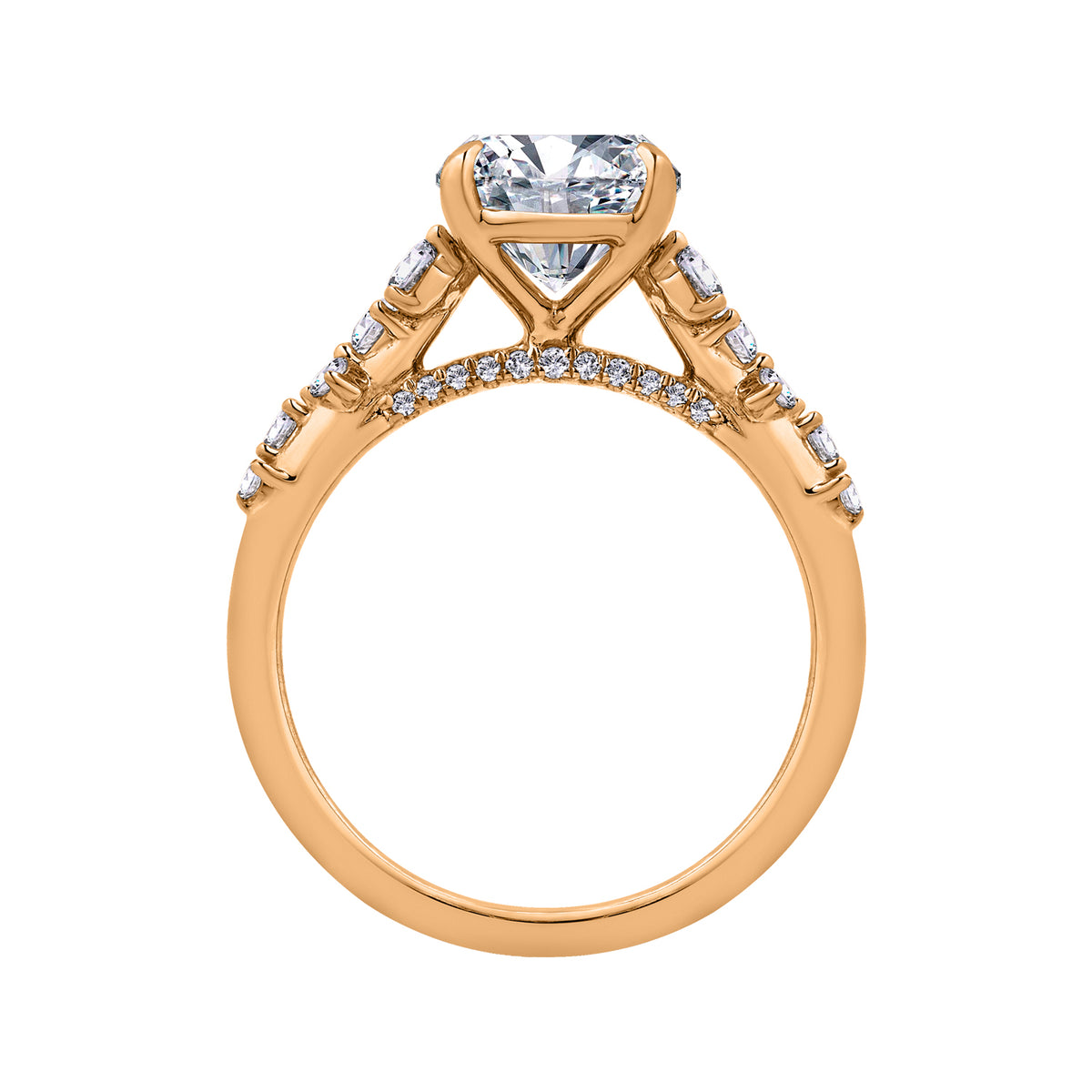 1/6ct. t.w. Diamond Engagement Ring in 14K Yellow Gold
