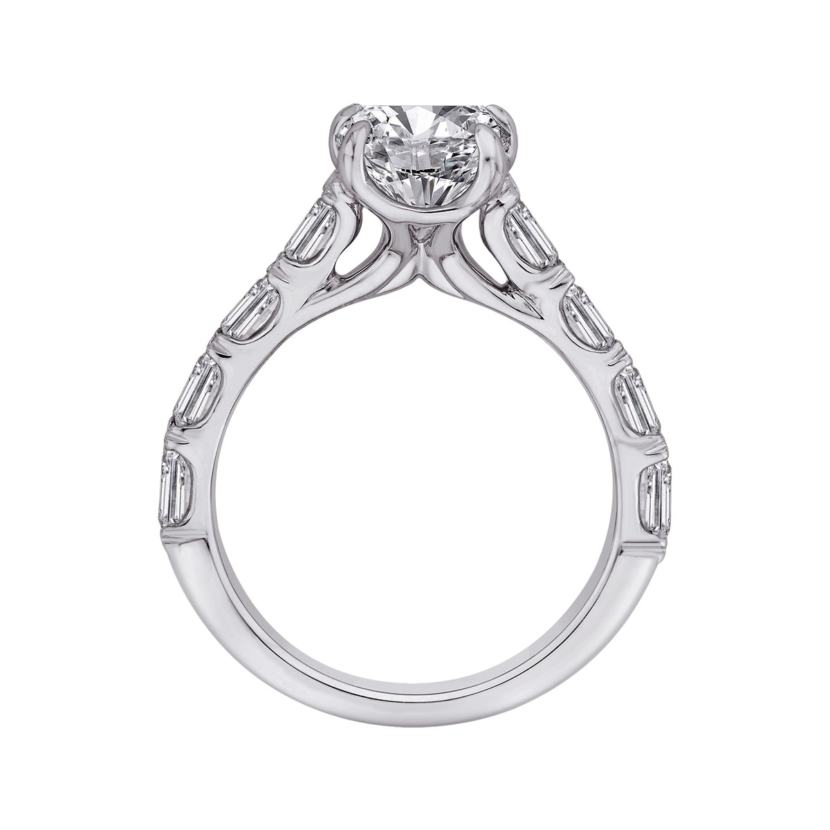 1/2ct. t.w. Diamond Engagement Ring in 14K White Gold
