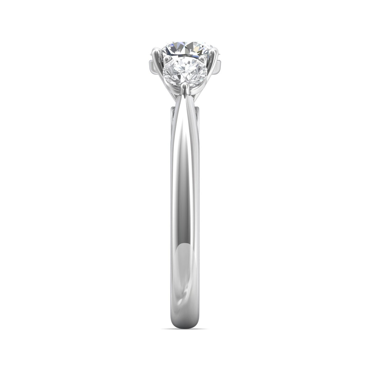 1/2ct. t.w. Diamond Engagement Ring in 14K White Gold