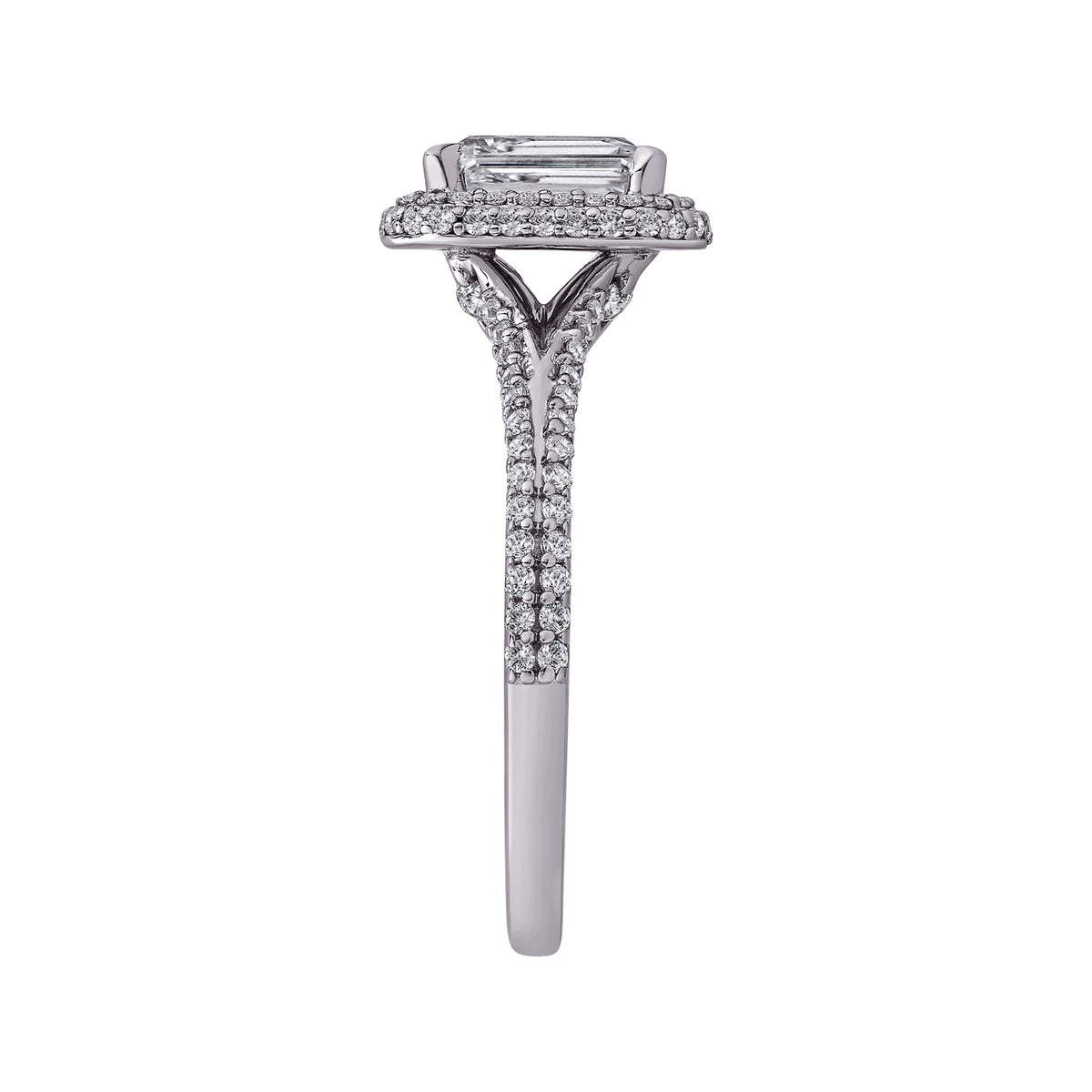 1/2ct. t.w. Diamond Engagement Ring in 14K White Gold