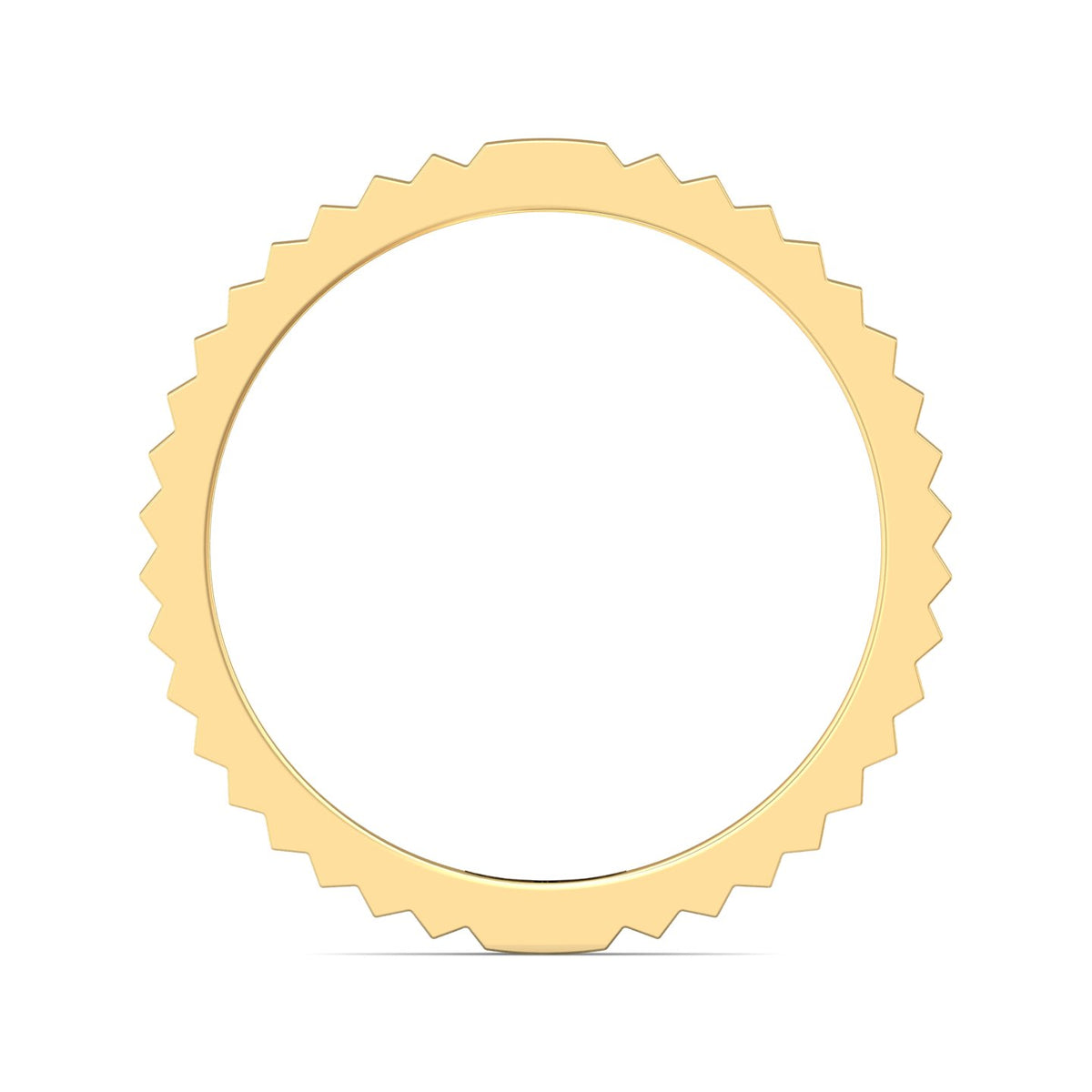 2mm Plain Wedding Band in 14K Yellow Gold