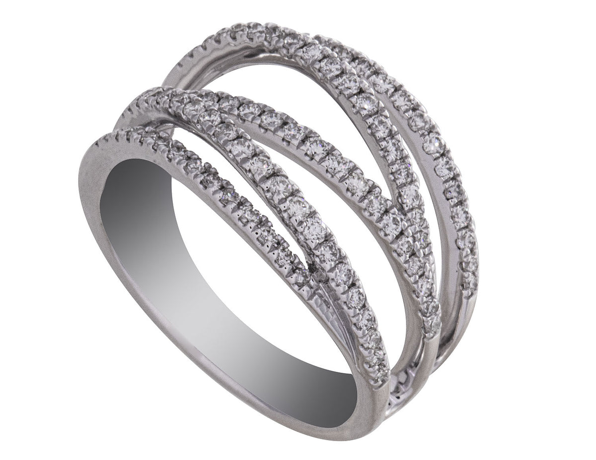 1/2ct. t.w. Diamond Ring in 14K White Gold