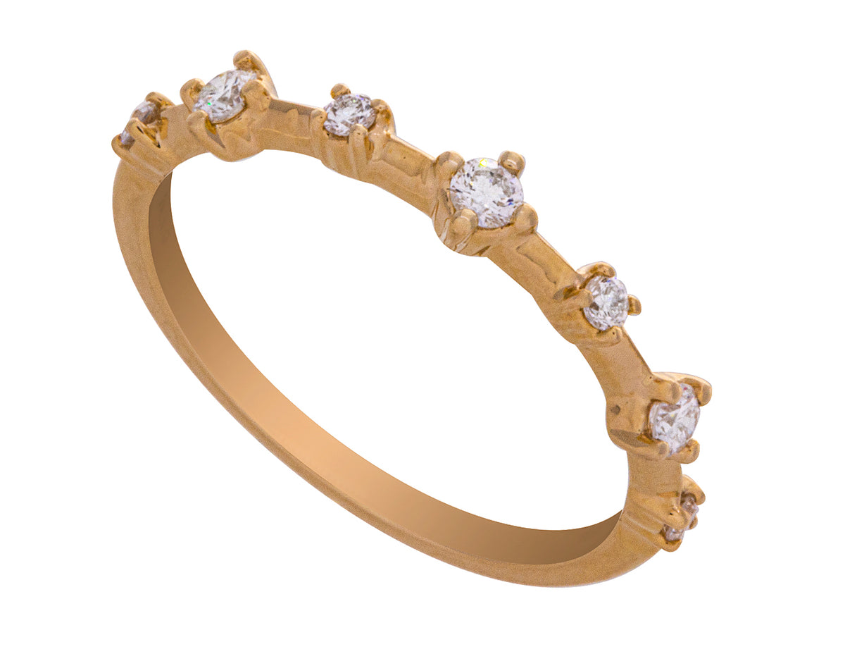 1/5ct. t.w. Diamond Ring in 14K Yellow Gold
