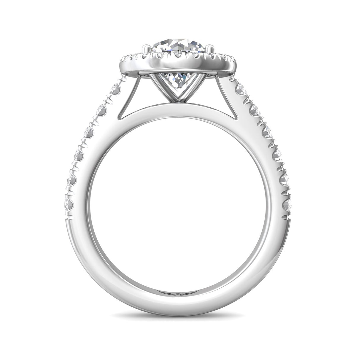 3/4ct. t.w. Diamond Engagement Ring in 14K White Gold
