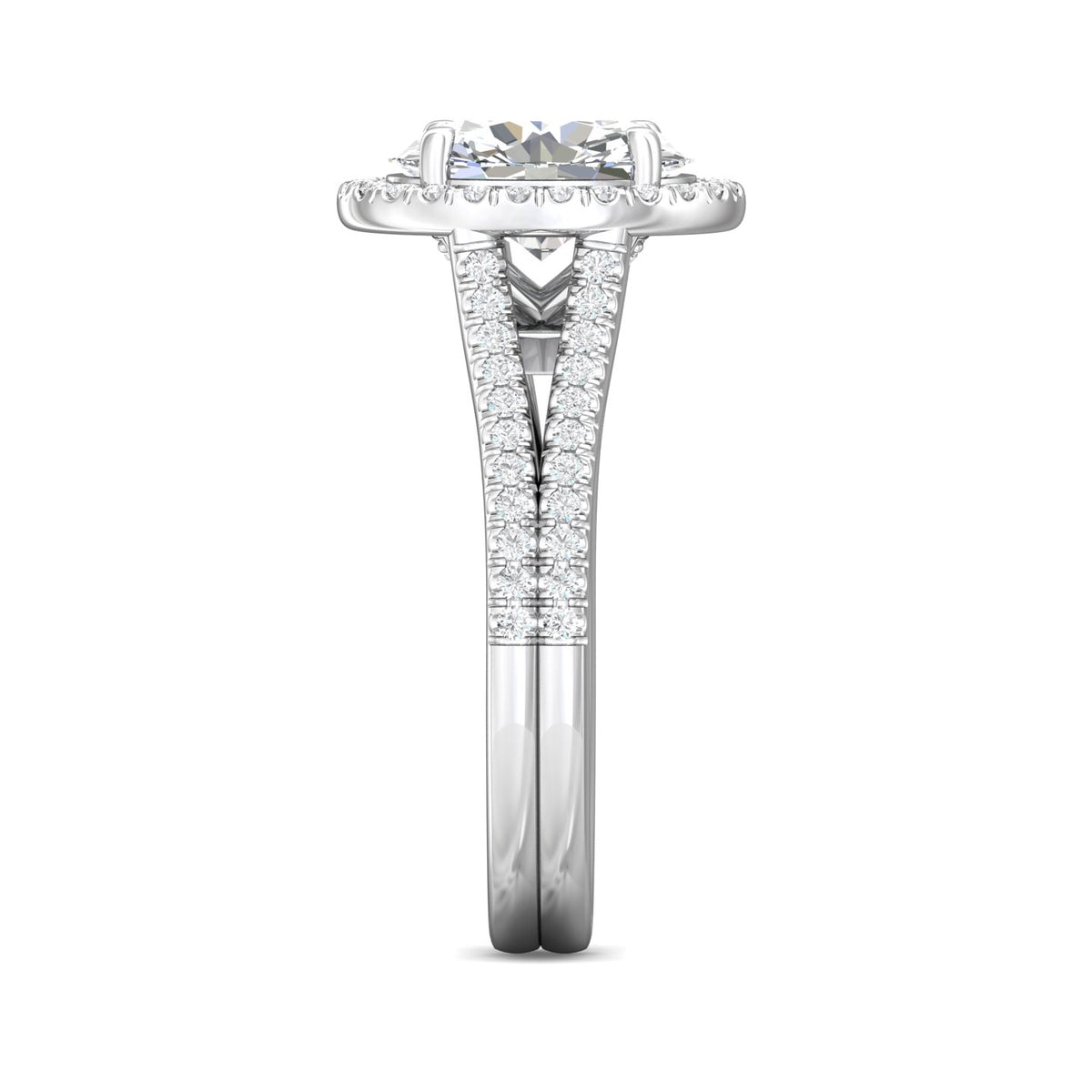 5/8ct. t.w. Diamond Engagement Ring in 14K White Gold
