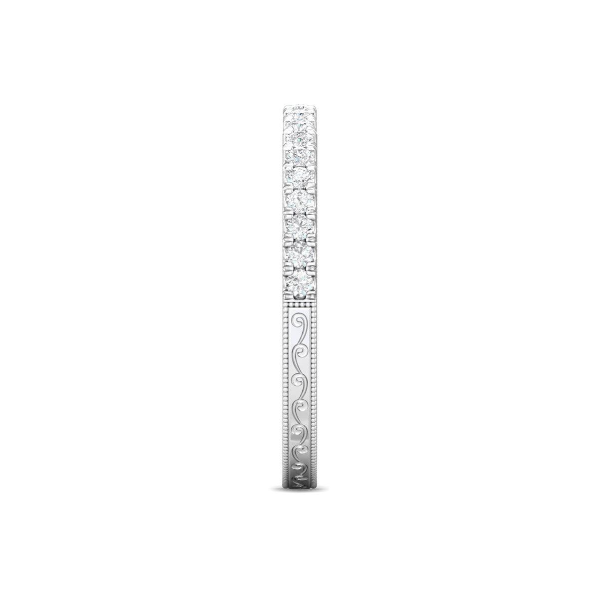 1/4ct. t.w. Diamond Wedding Ring in 14K White Gold