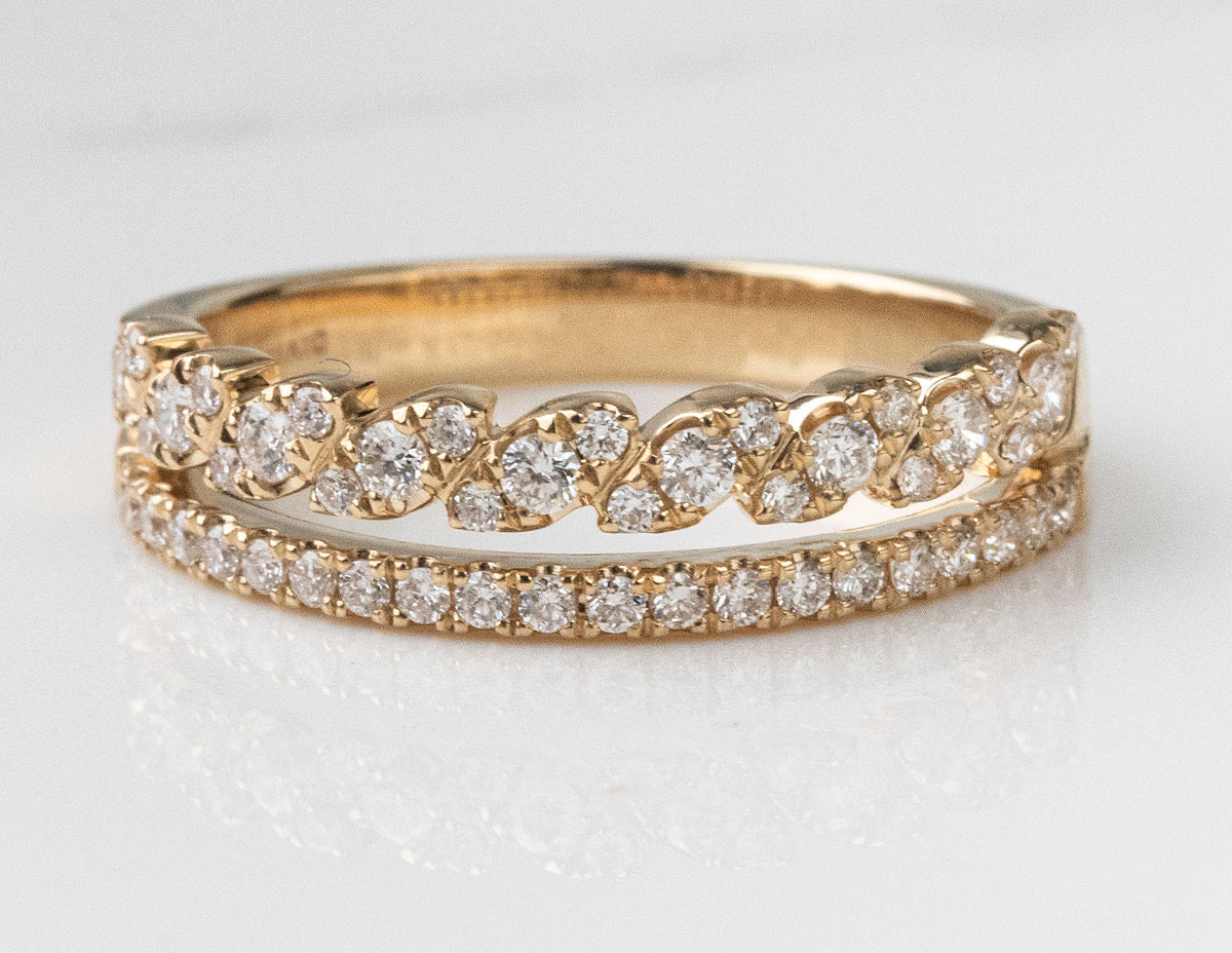 2/5ct. t.w. Diamond Fashion Ring in 14K Yellow Gold