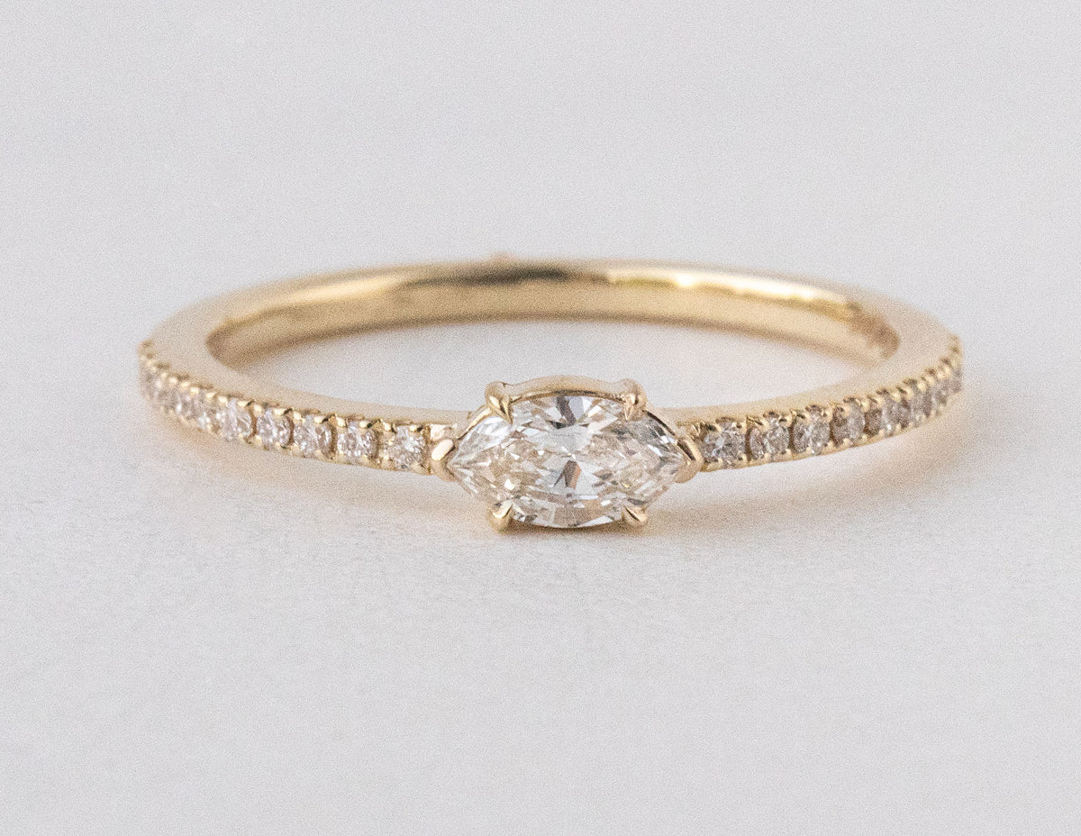 2/5ct. t.w. Diamond Promise Ring in 10K Yellow Gold