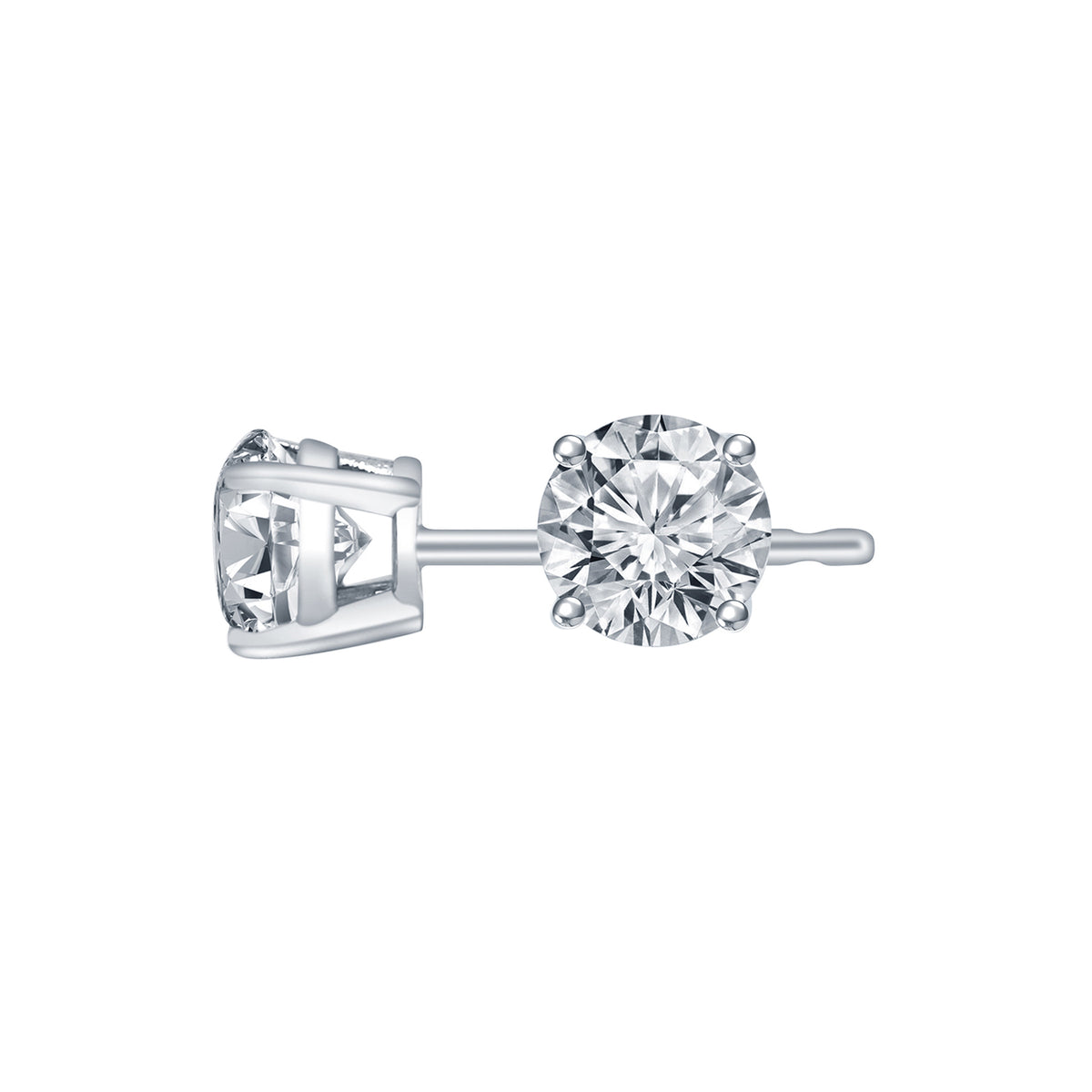 1/5ct. t.w. Diamond Stud Earrings in 14K White Gold