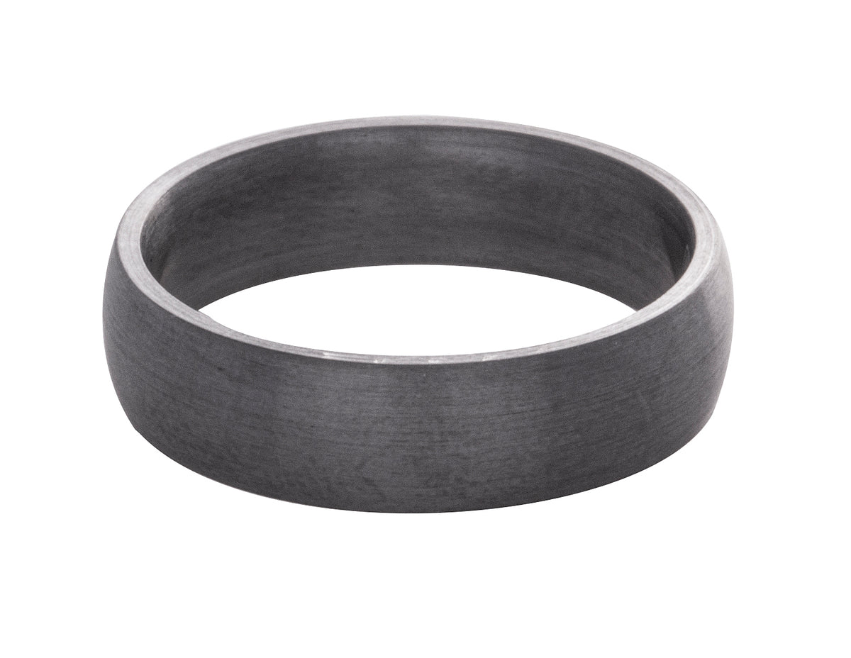 6mm Tantalum Satin Finish Men's Wedding Ring