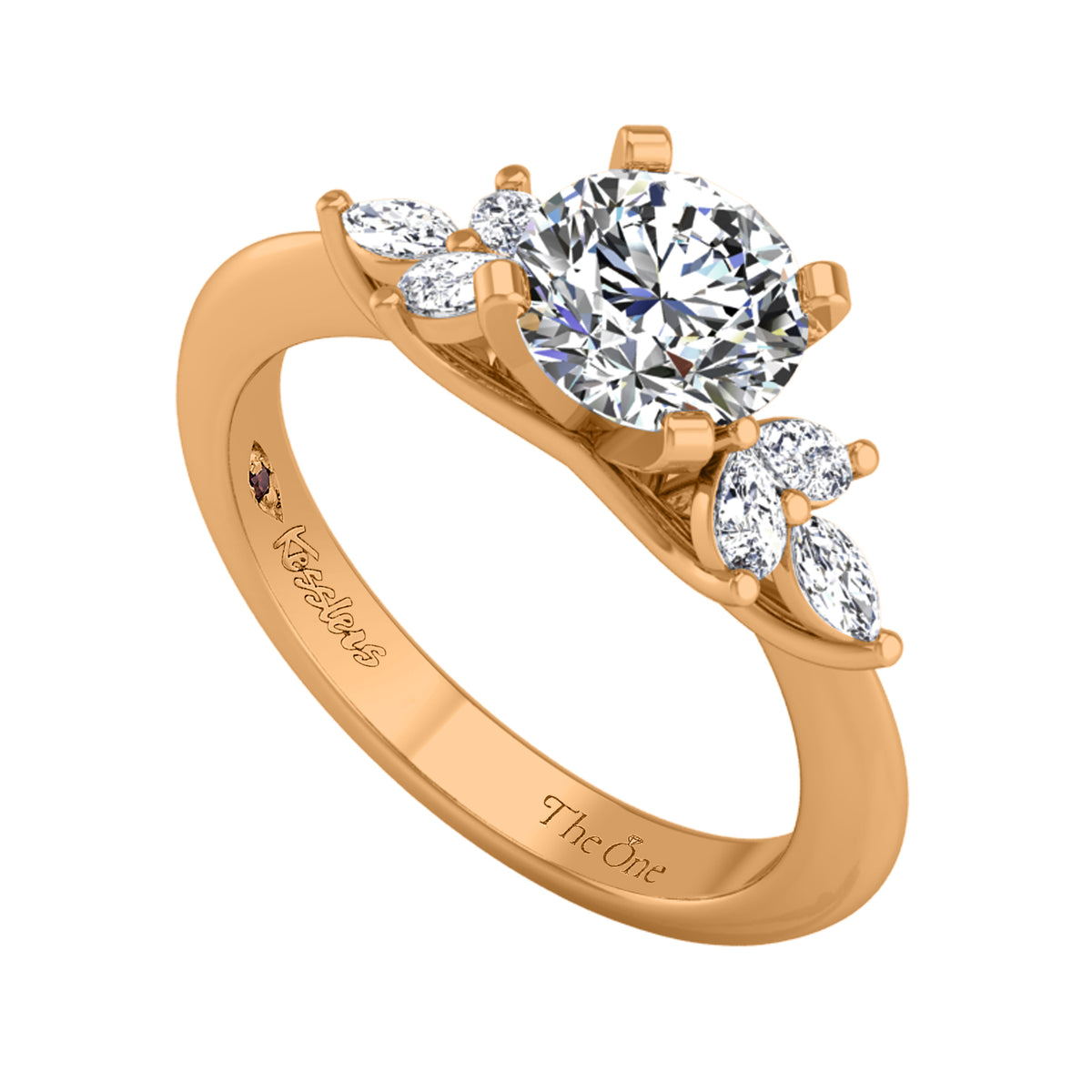 1/4ct. t.w. Diamond Engagement Ring in 14K Yellow Gold