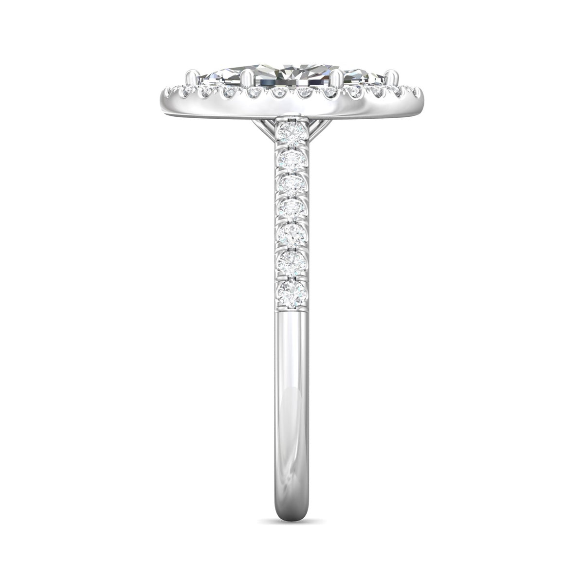 2/5ct. t.w. Diamond Engagement Ring in 14K White Gold