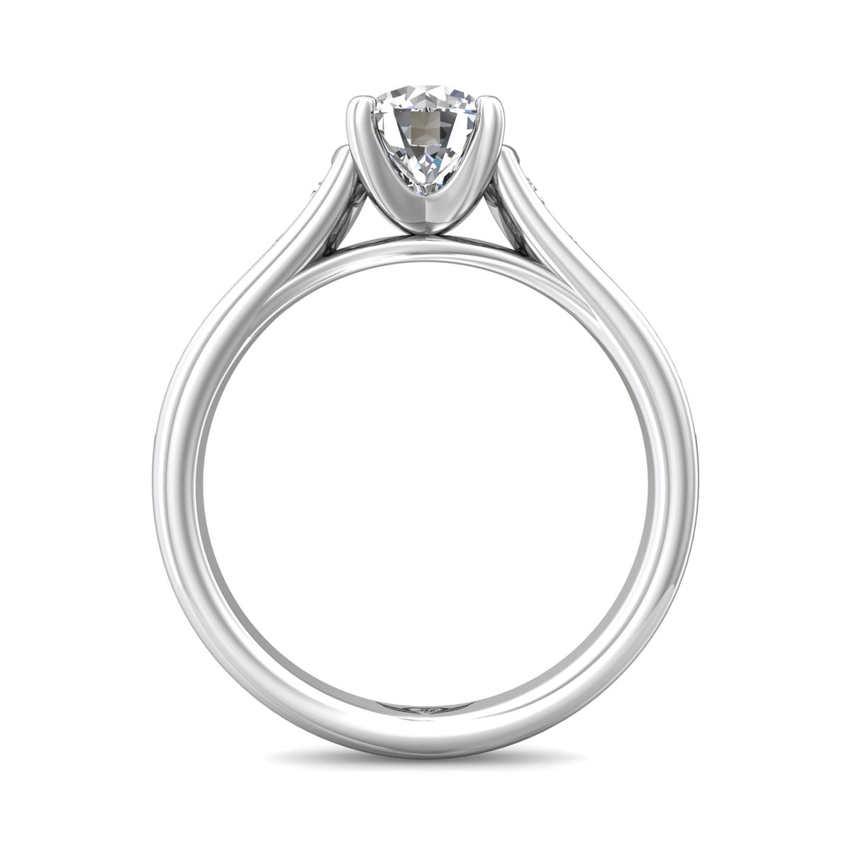 1/3ct. t.w. Diamond Engagement Ring in 14K White Gold