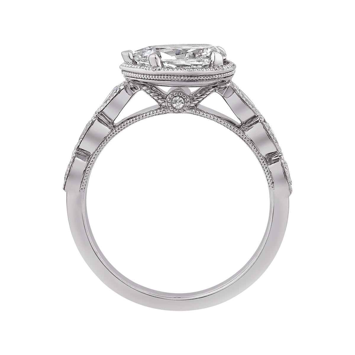 2/5ct. t.w. Diamond Engagement Ring in 14K White Gold