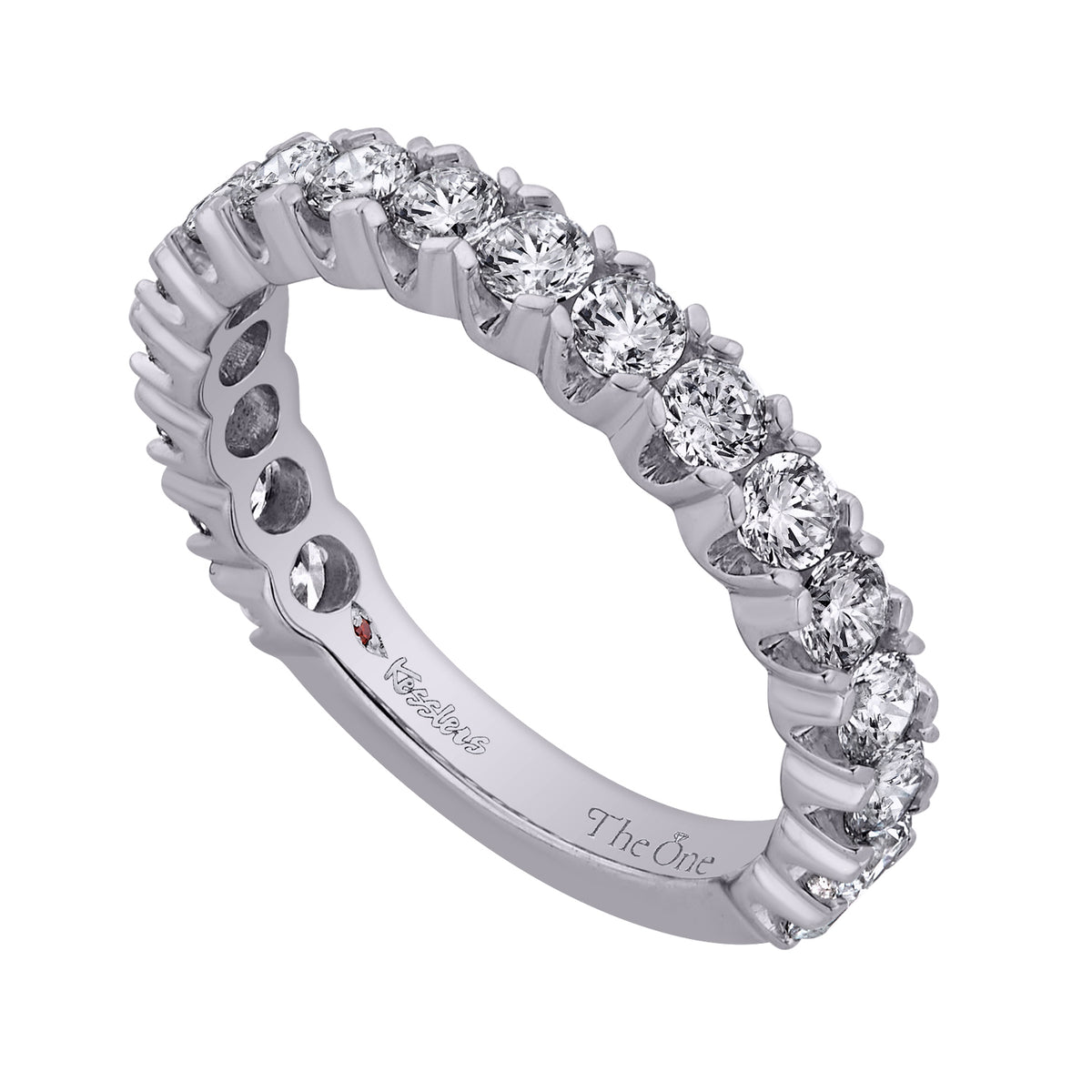 1 1/3ct. t.w. Diamond Anniversary Ring in 14K White Gold