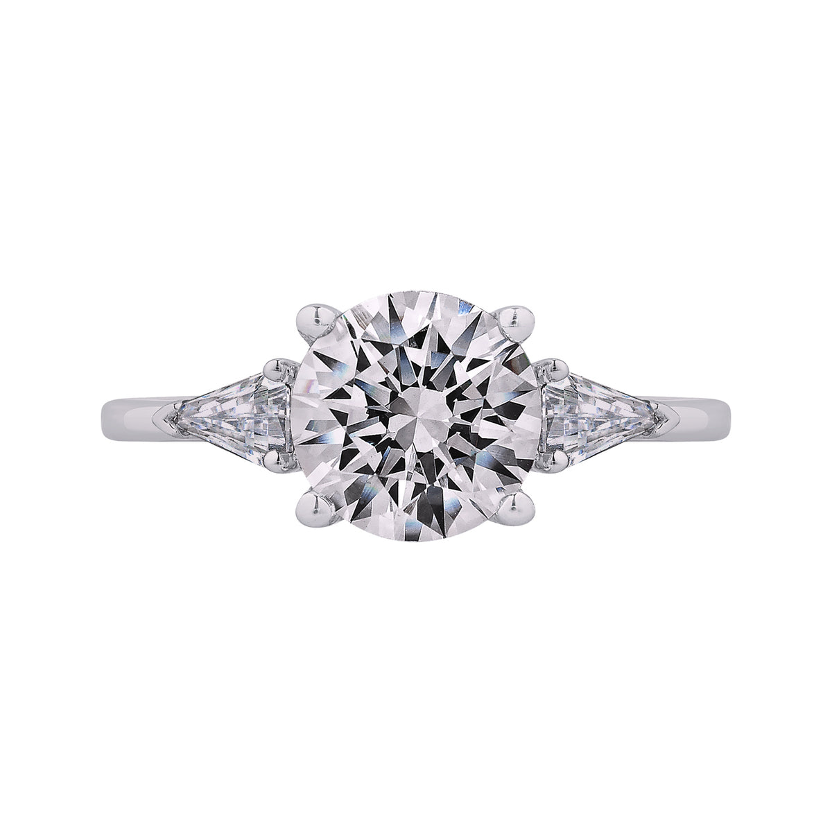 1/2ct. t.w. Diamond Engagement Ring in 14K White Gold