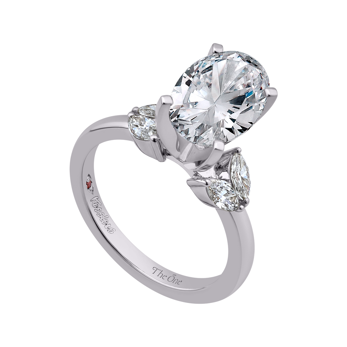 1/2ct. t.w. Diamond Engagement Ring in 14K White Gold