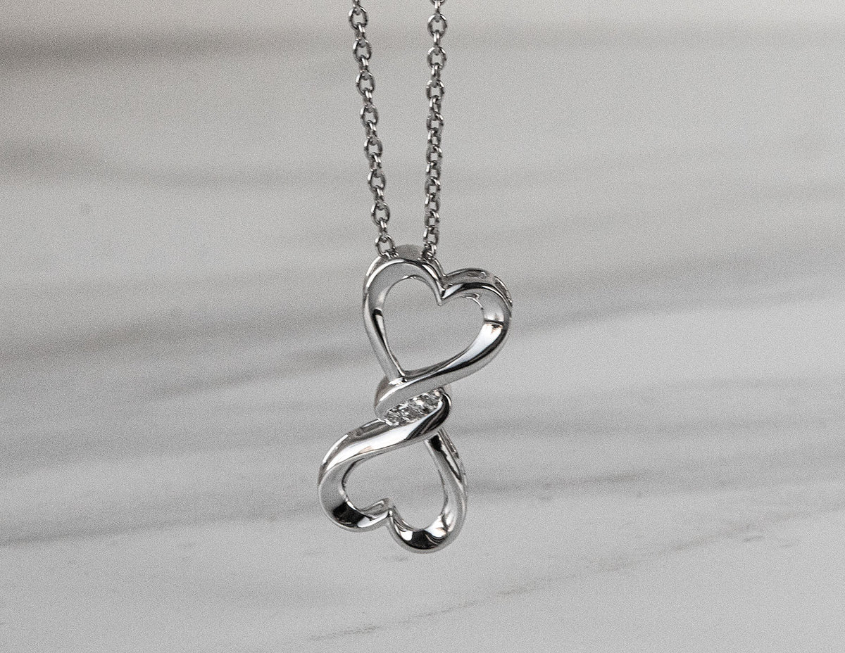 .03ct. t.w. Diamond Pendant in Sterling Silver