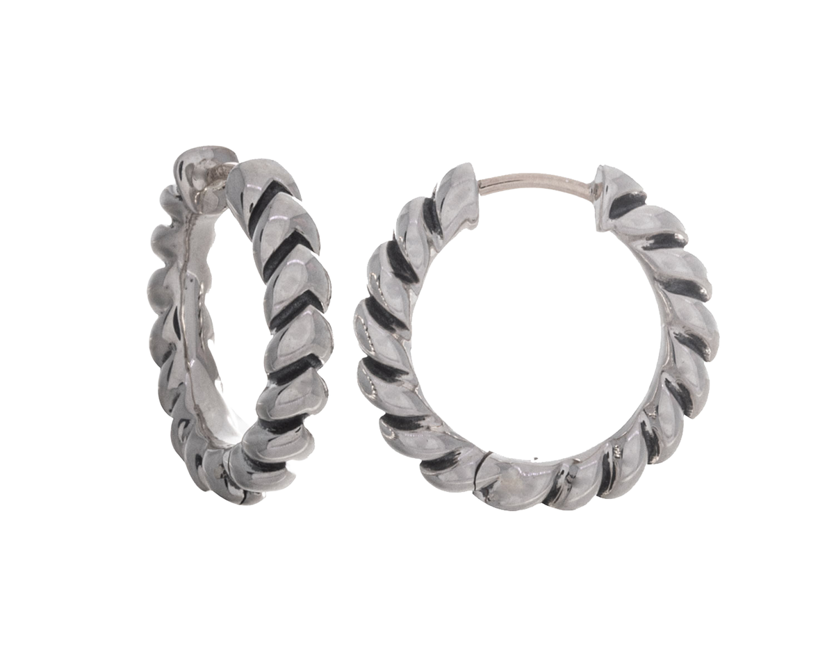 Sterling Silver Hoop Earrings