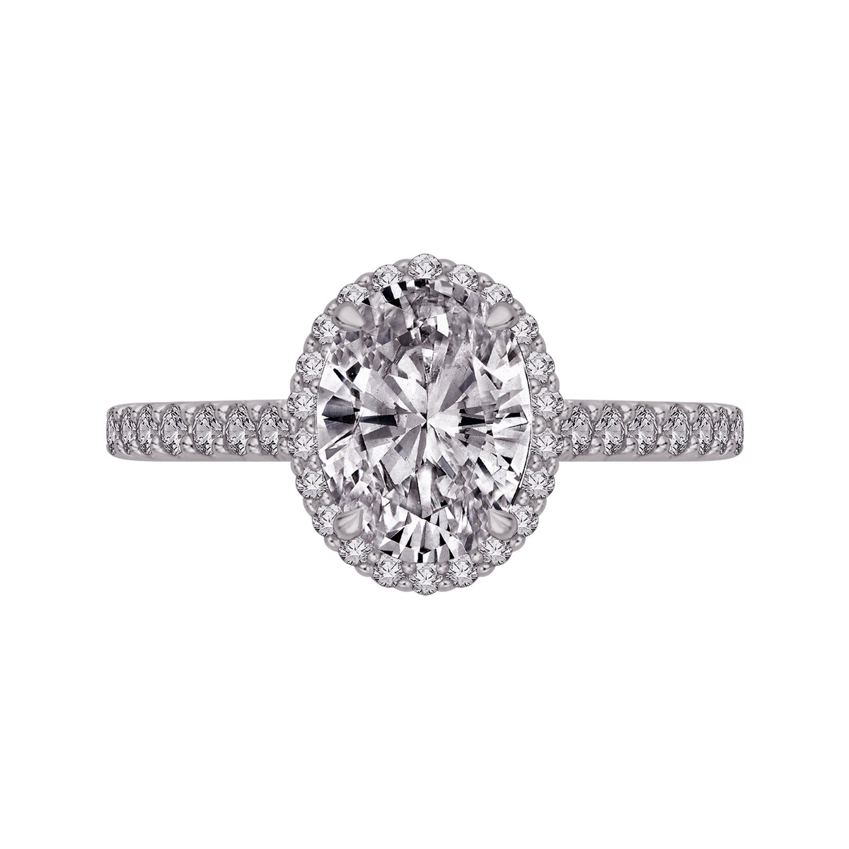2/5ct. t.w. Diamond Engagement Ring in 14K White Gold