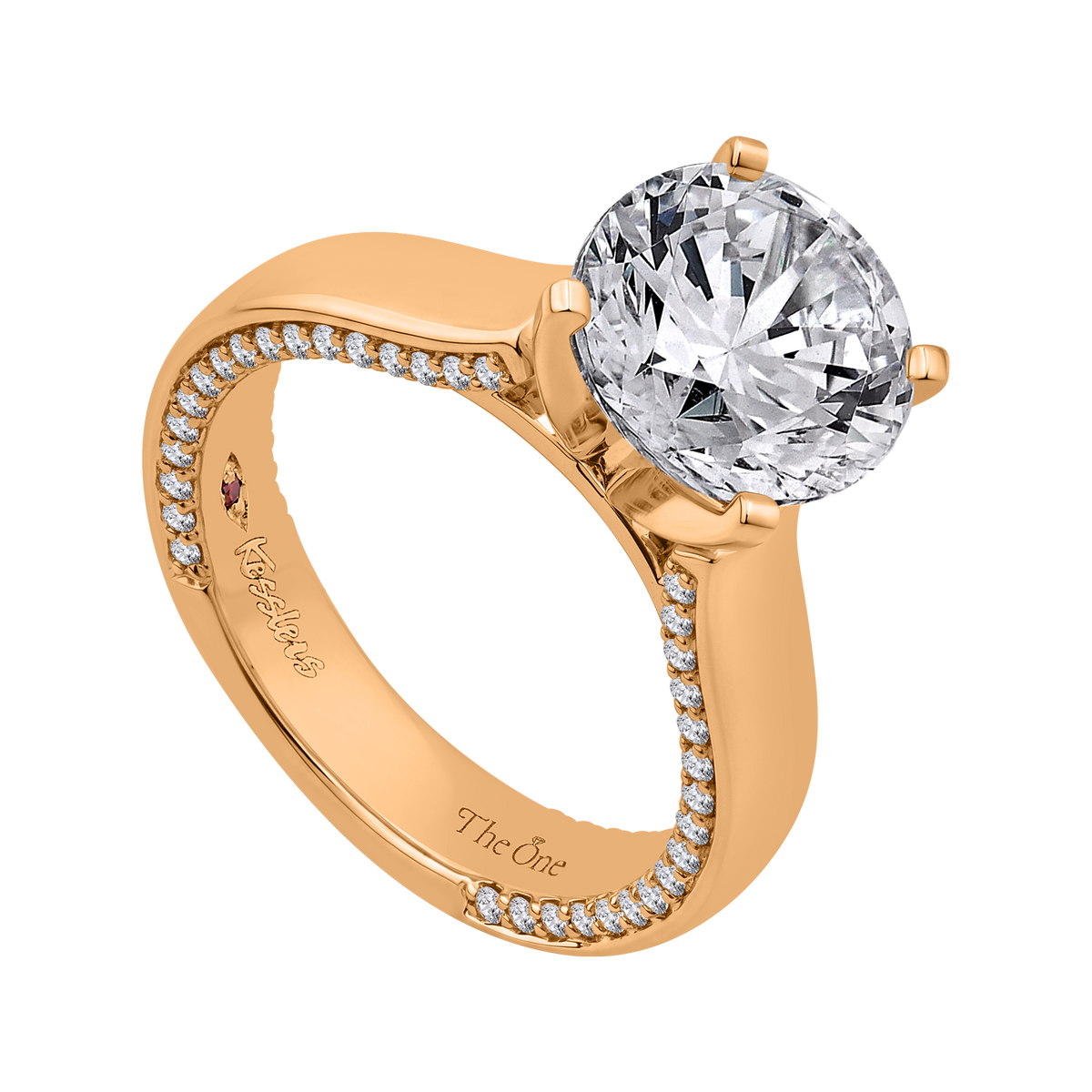 1/3ct. t.w. Diamond Engagement Ring in 14K Yellow Gold