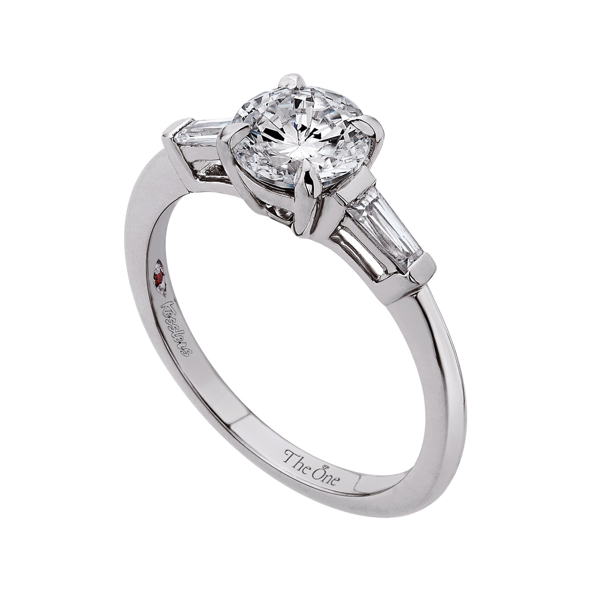 1/5ct. t.w. Diamond Engagement Ring in 14K White Gold
