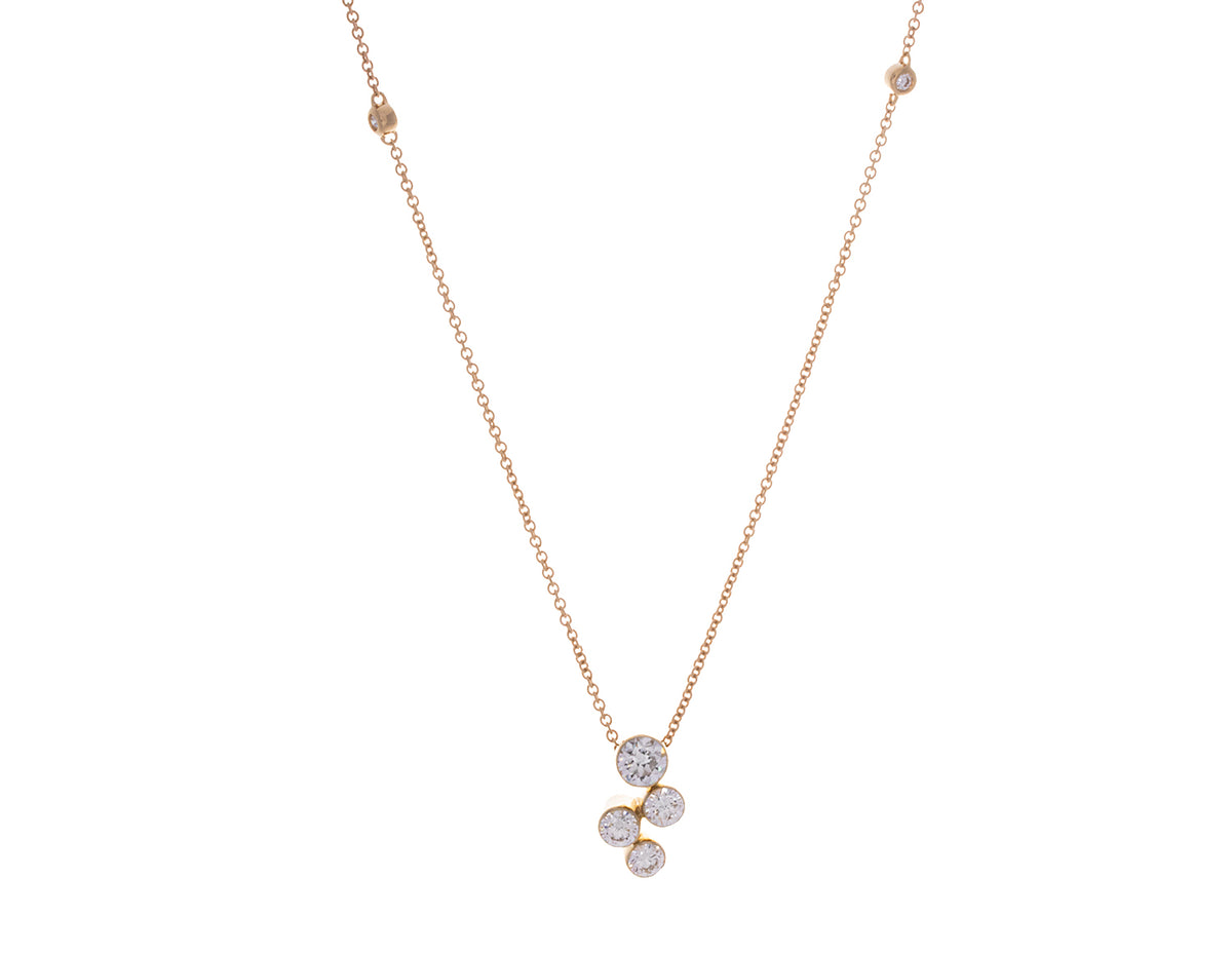 3/4ct. t.w. Newborn Lab Created Diamond Pendant in 14K Yellow Gold