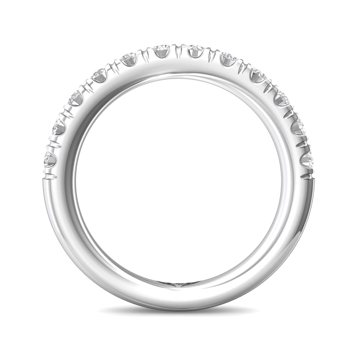 3/4ct. t.w. Diamond Wedding Band in 14K White Gold