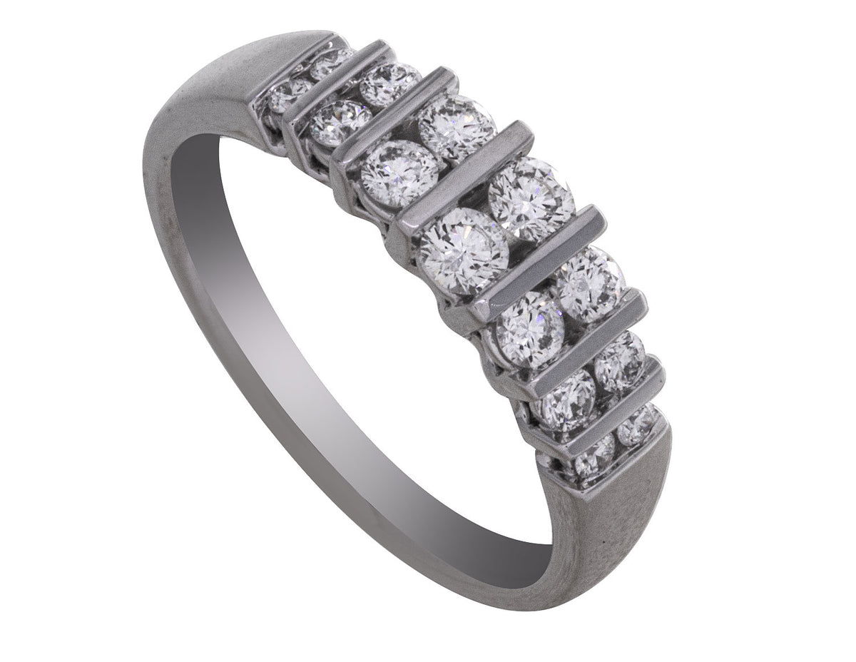 1/2ct. t.w. Diamond Ring in 14K White Gold