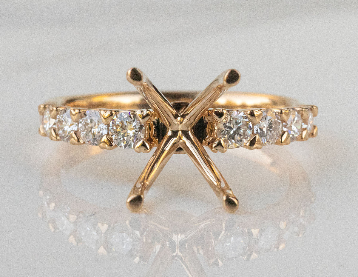 1/2ct. t.w. Diamond Engagement Ring in 14K Yellow Gold
