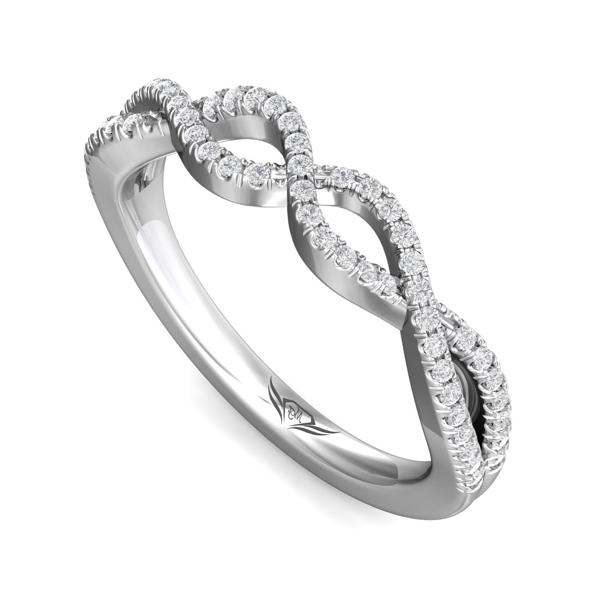 1/4ct. t.w. Diamond Wedding Ring in 14K White Gold
