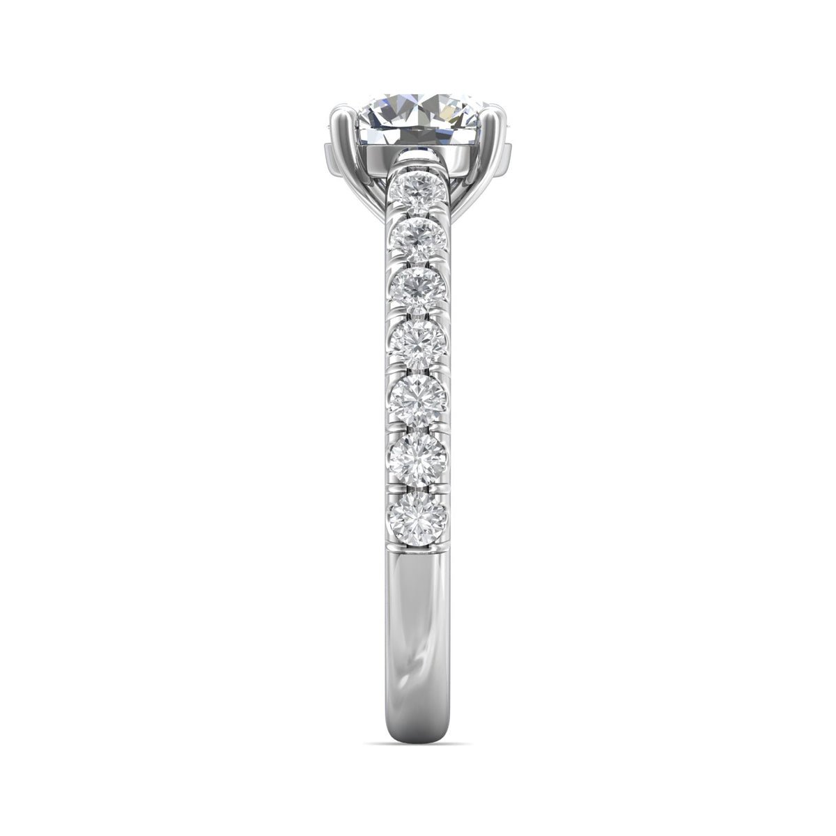 1/2ct. t.w. Diamond Engagement Ring in 14K White Gold