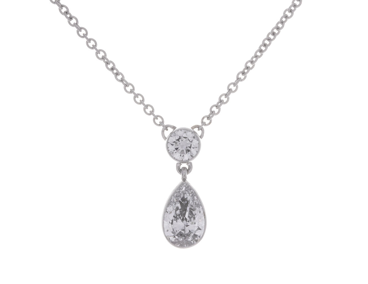 1/2ct. t.w. Newborn Lab Created Diamond Pendant in 14K White Gold
