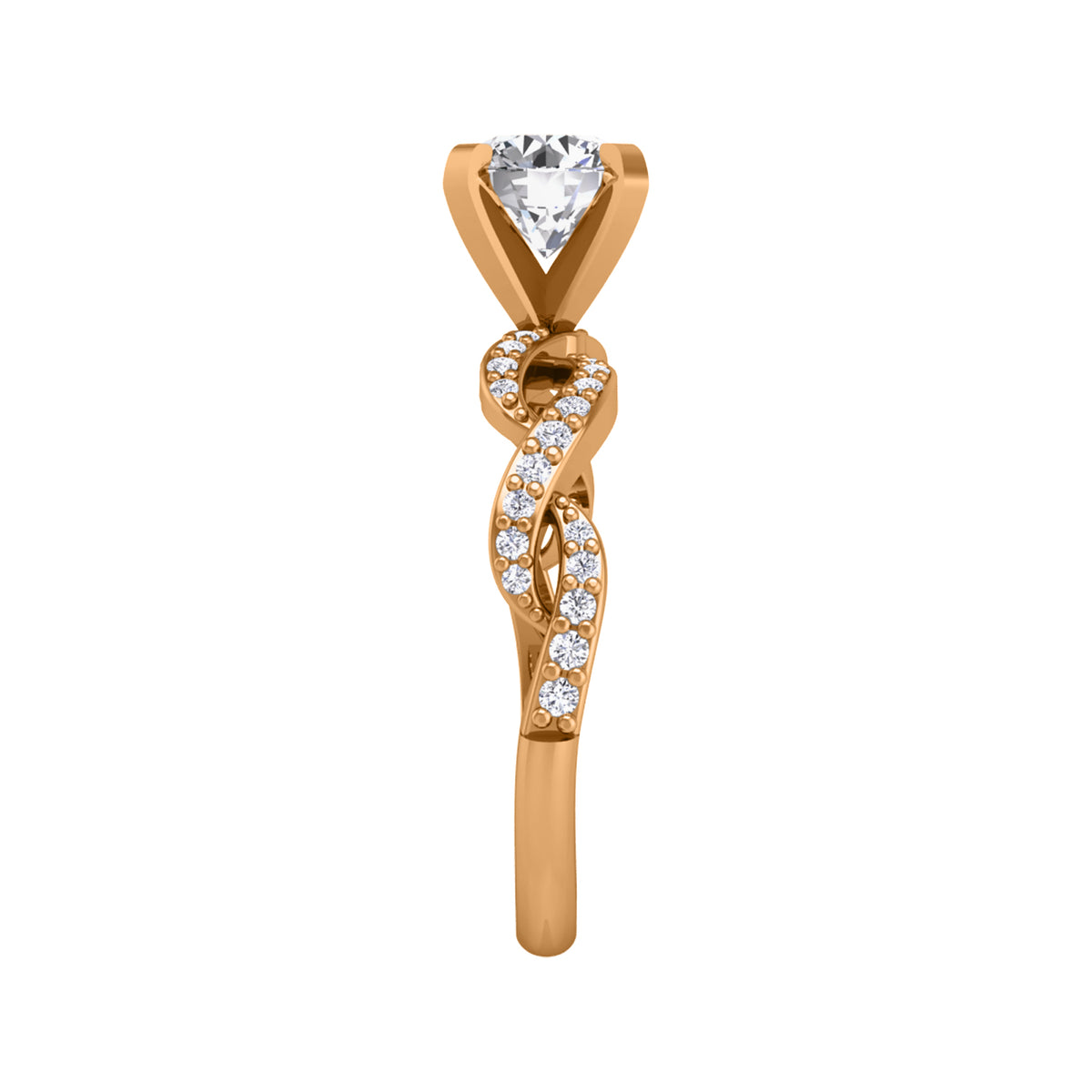 1/5ct. t.w. Diamond Engagement Ring in 14K Yellow Gold