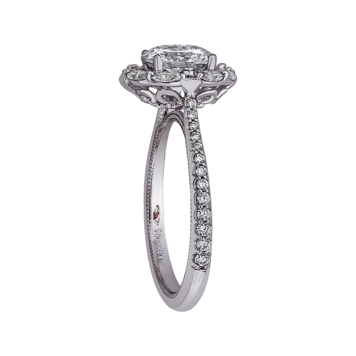 1/2ct. t.w. Diamond Engagement Ring in 14K White Gold