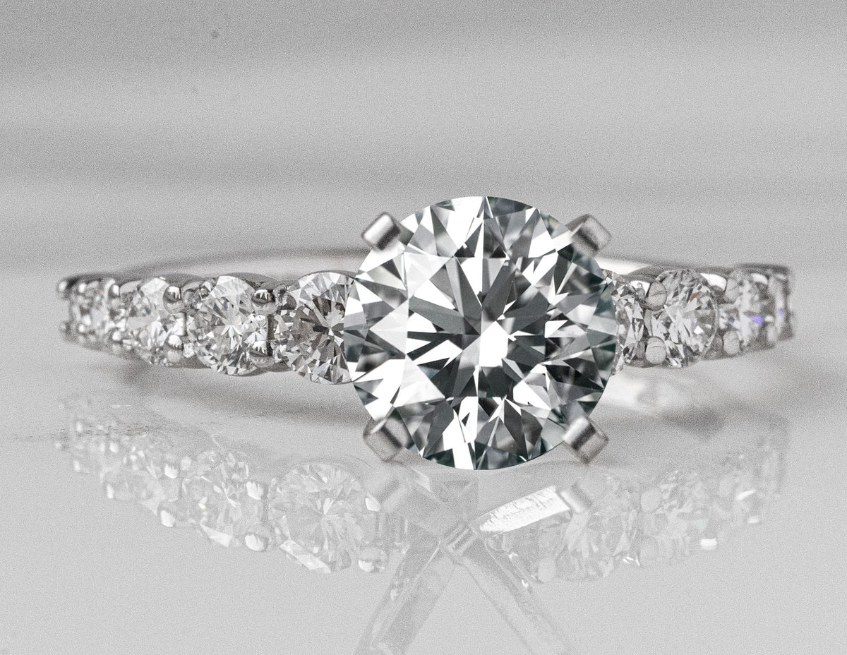 1/2ct. t.w. Diamond Engagement Ring in 14K White Gold