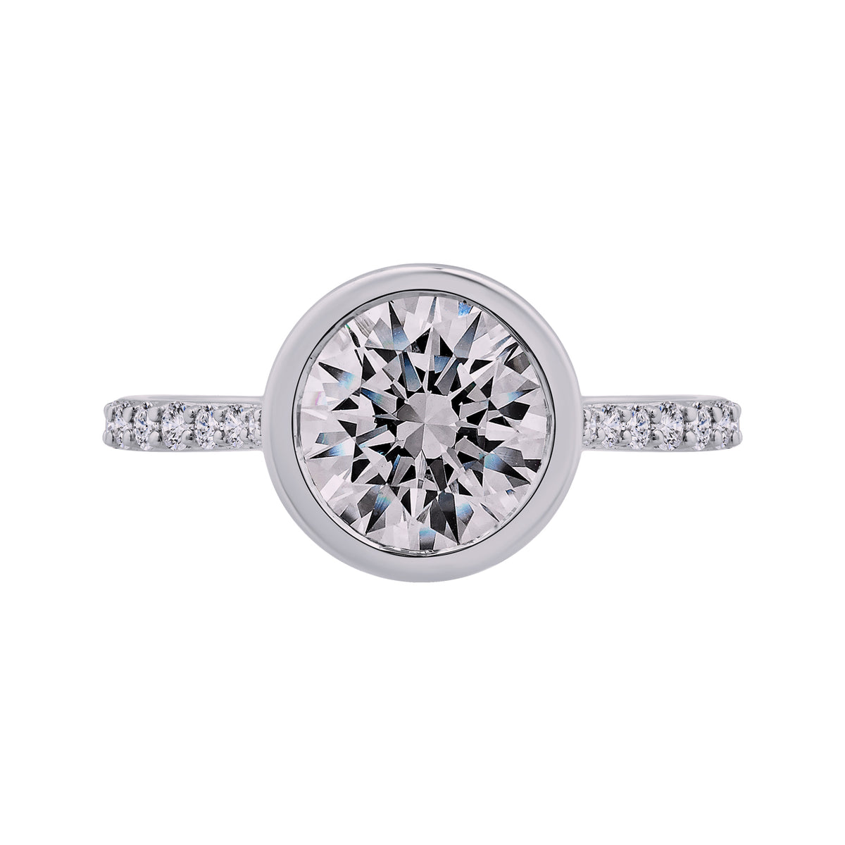 1/3ct. t.w. Diamond Engagement Ring in 14K White Gold