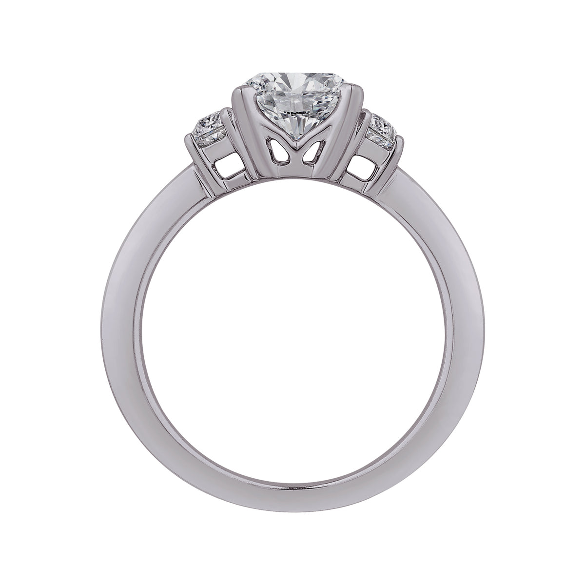 5/8ct. t.w. Diamond Engagement Ring in 14K White Gold