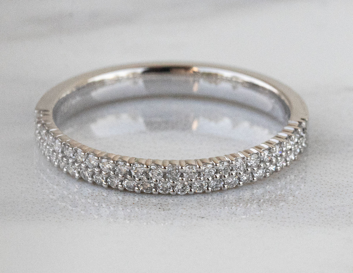 1/4ct. t.w. Diamond Anniversary Ring in 14K White Gold