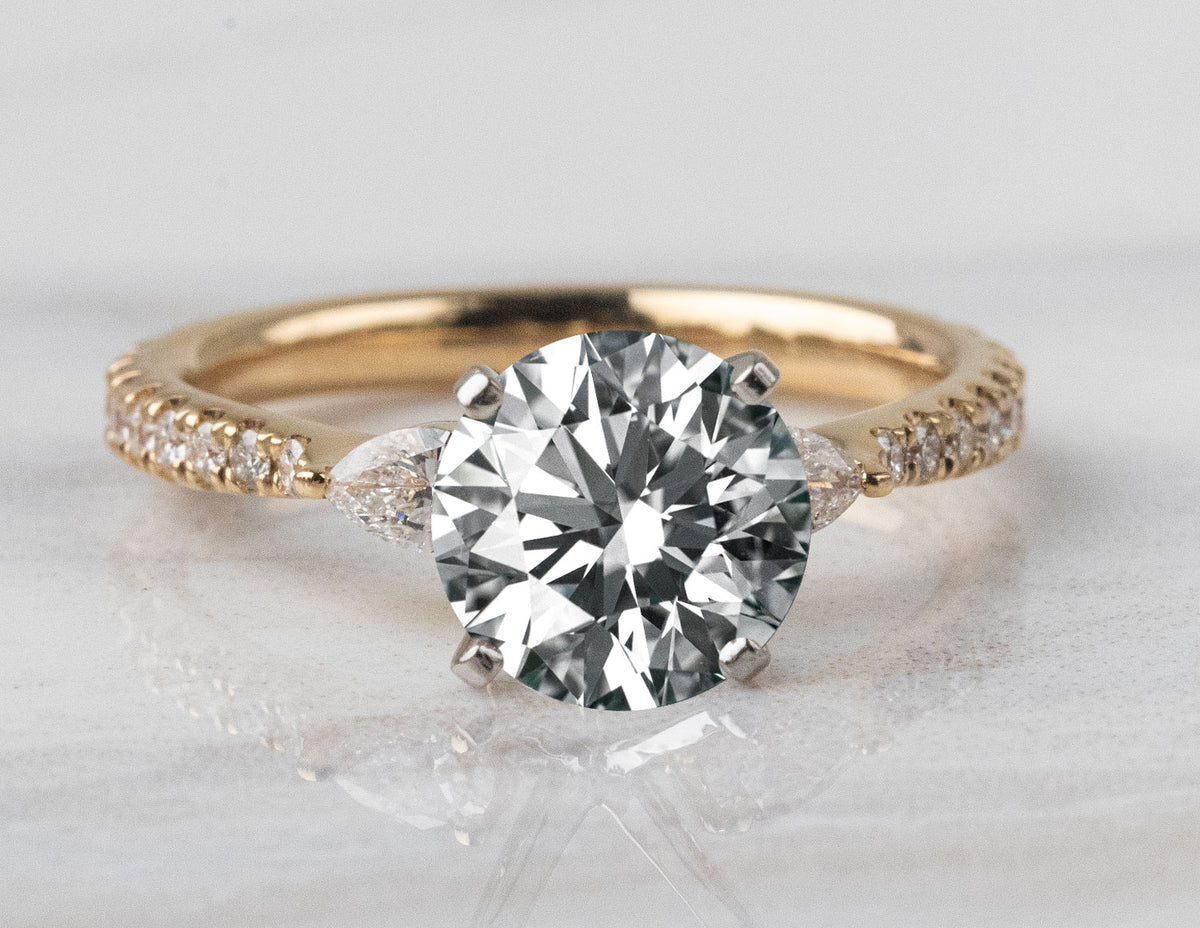 2/5ct. t.w. Kessler 81 Diamond Engagement Ring in 18K Yellow Gold