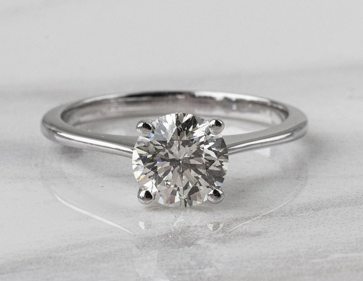 1 1/4ct. Kessler 81 Diamond Engagement Ring in 14K White Gold