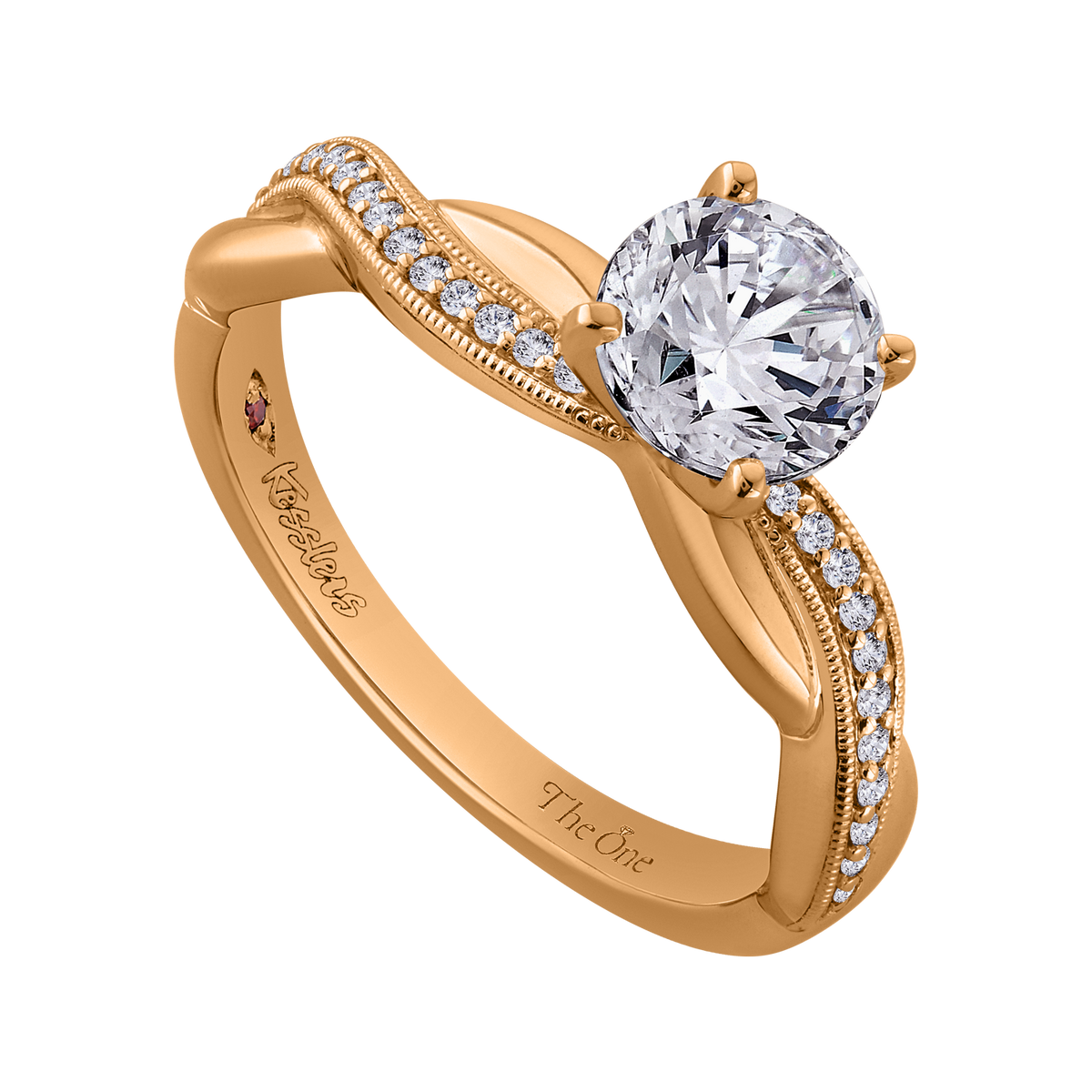 1/10ct. t.w. Diamond Engagement Ring in 14K Yellow Gold