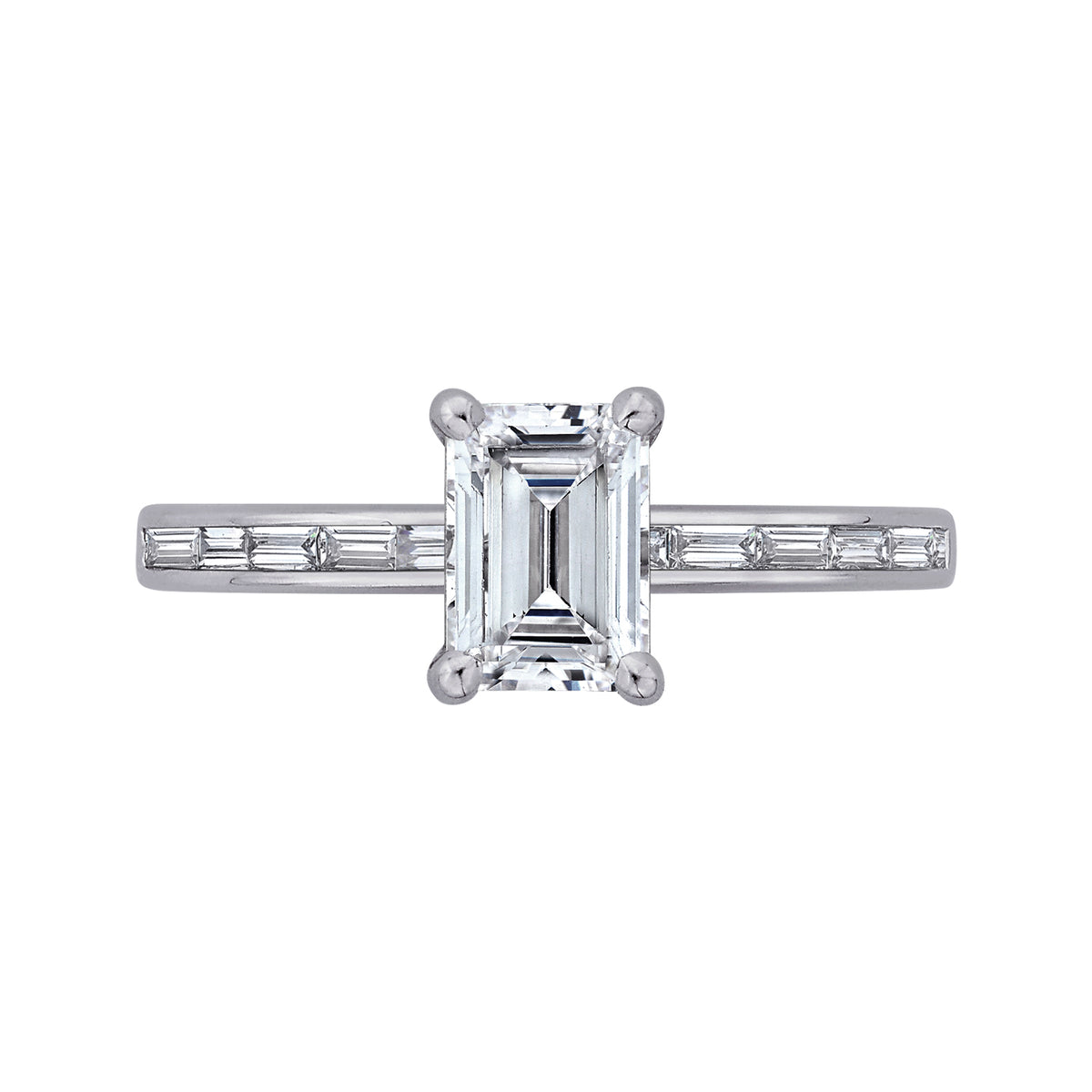 1/4ct. t.w. Diamond Engagement Ring in 14K White Gold
