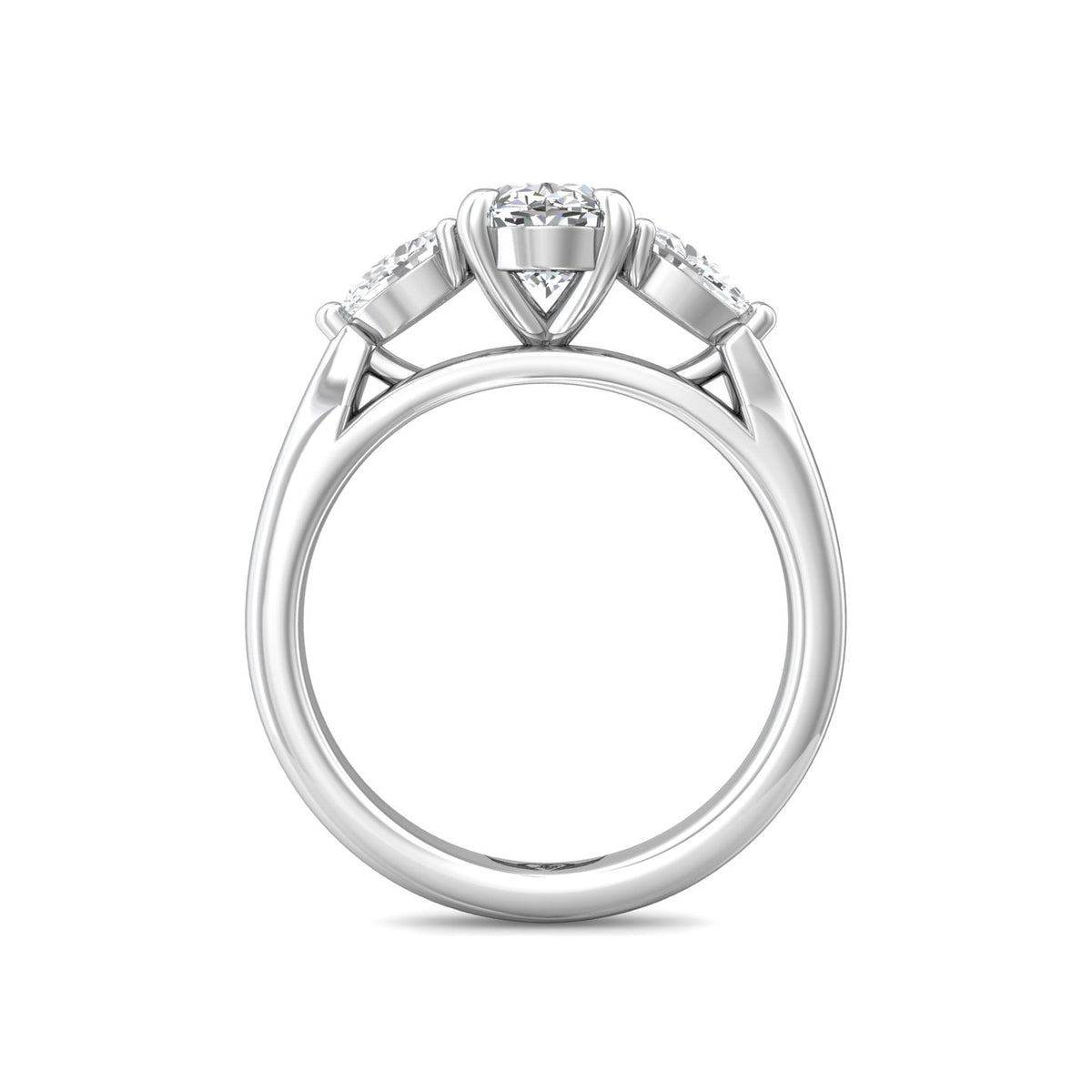 1/3ct. t.w. Diamond Engagement Ring in 14K White Gold
