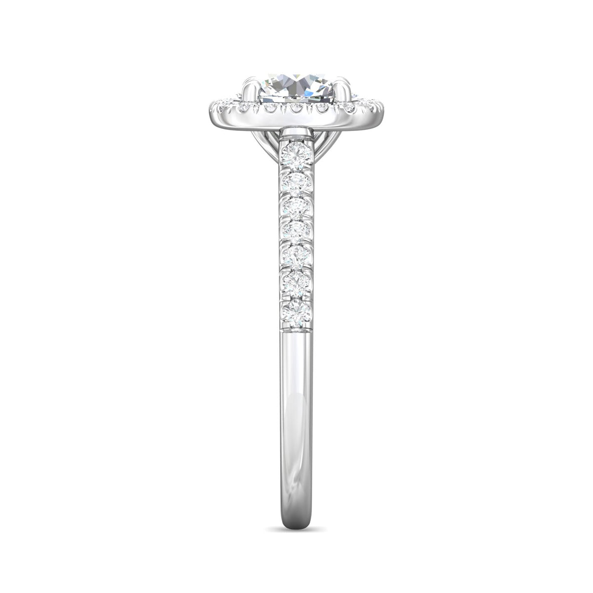 1/3ct. t.w. Diamond Engagement Ring in 14K White Gold