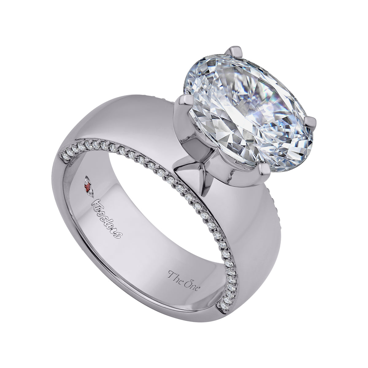 1/6ct. t.w. Diamond Engagement Ring in 14K White Gold