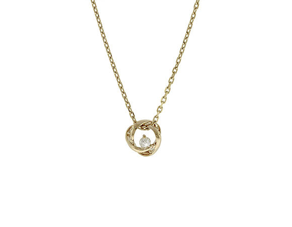 .03ct. t.w. Kessler 81 Round Diamond Pendant in 14K Yellow Gold