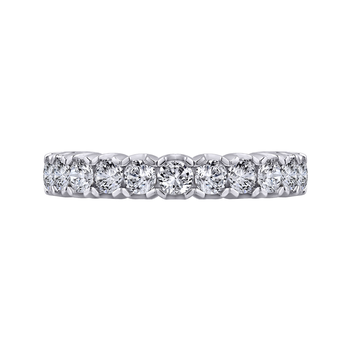 1 1/3ct. t.w. Diamond Anniversary Ring in 14K White Gold