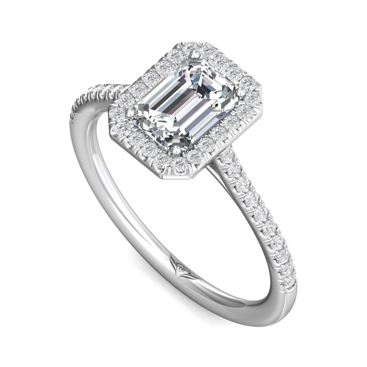 1/3ct. t.w. Diamond Engagement Ring in 14K White Gold